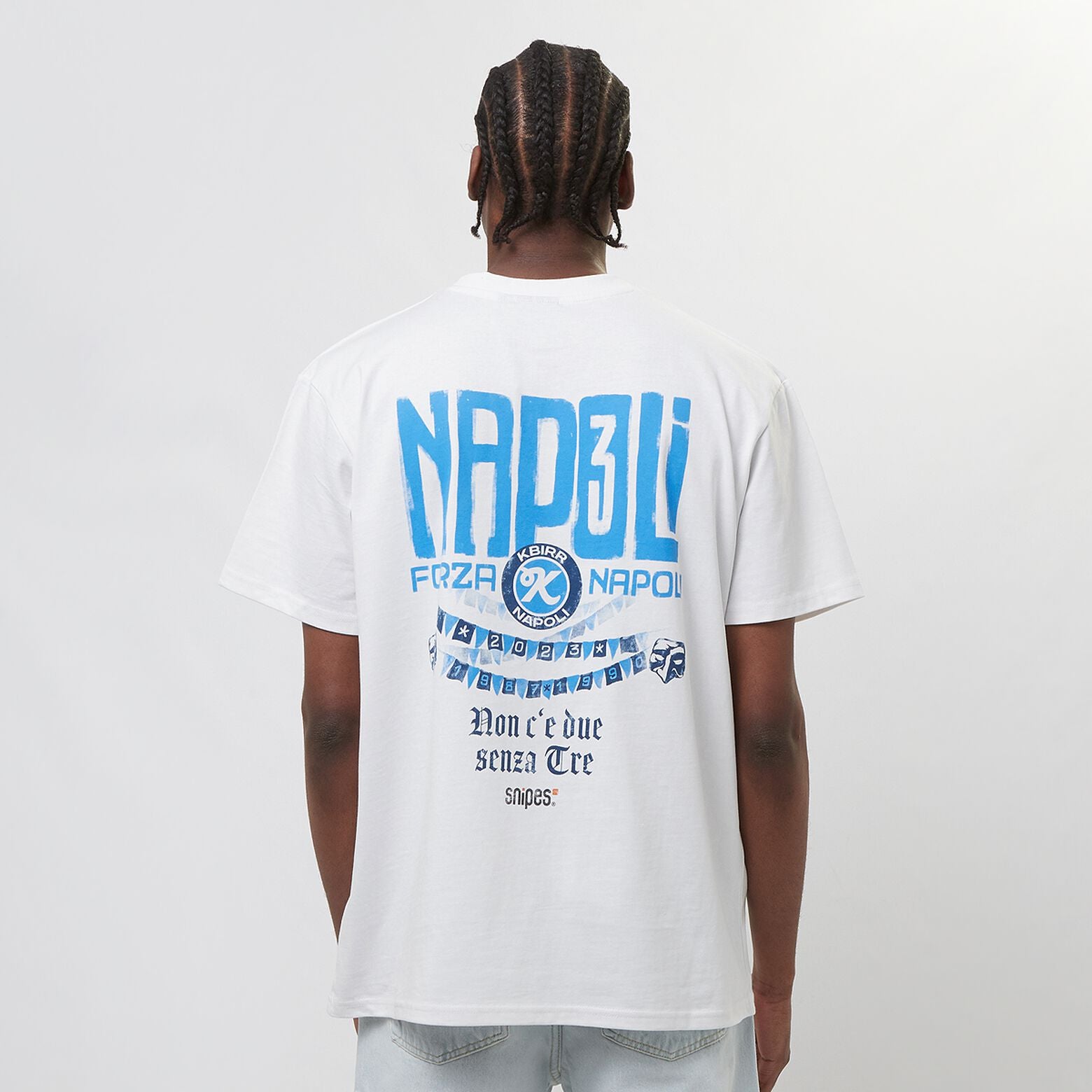 T-shirt Snipes Kbirr Scudetto Napoli retro